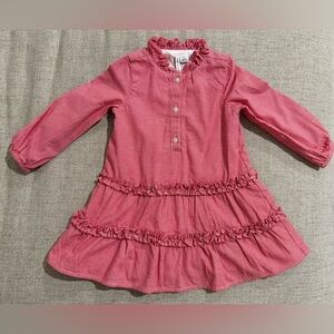 Janie and Jack The Houndstooth Ruffle Dress 2T